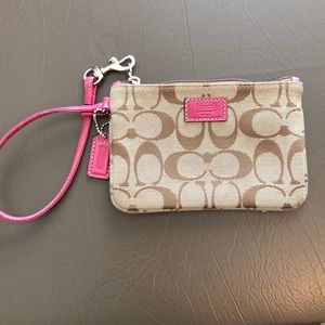 COACH wristlet